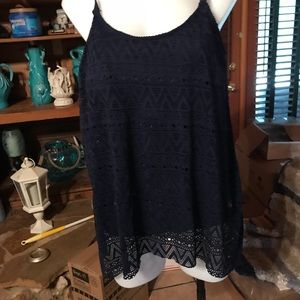 Top Tankini black, wear with any black bottoms